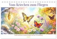 CALVENDO Wandkalender Vom Kriechen zum Fliegen (Tischkalender 2027 DIN A5 quer),