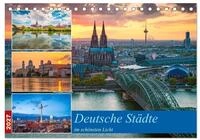 CALVENDO Wandkalender Deutsche St&auml;dte im sch&ouml;nsten Licht (Tischkalender 2027...