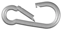 D&ouml;rner + Helmer Karabiner Karabinerhaken &Oslash; 4 mm galvanisch verzinkt 4815034
