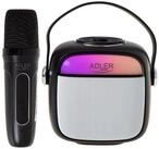 Adler AD 1199 Karaoke-Maschine (mit Mikrofon, Bluetooth 5.1)