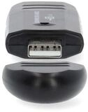 Nedis Speicherkartenleser CRDRU2100BK, Kartenleser f&uuml;r SD, SDHC, MMC, USB 2.0,...