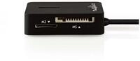 Nedis Speicherkartenleser CRDRU2300BK, USB 2.0, Multi-Card, unterst&uuml;tzt viele