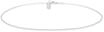 Choker ELLI "Halskette Choker Kette Basic ohne Anh&auml;nger 925 Silber" Gr. 36,...