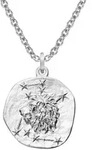 trendor Kette mit Anh&auml;nger 08441-08, Sternzeichen L&ouml;we mit 925 Silber &Oslash; 16 mm