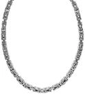 Zeeme Collierkettchen Silber 925 poliert K&ouml;nigskette 5mm breit