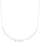 TOM TAILOR Collier Schmuck Geschenk Silber 925, mit Zirkonia (synth)
