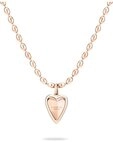 Liebeskind Berlin Edelstahlkette Liebeskind Damen-Kette Edelstahl Herz rosa