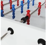 vidaXL Tischfu&szlig;ballspiel Tischfu&szlig;ball Spieler 22 Stk. Blau und Rot 2,4 x 2,1...