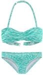 Venice Beach Bandeau-Bikini regulierbares Top, seitliche St&auml;bchen
