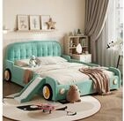 STILVORA Polsterbett 140&times;200 mit Lattenrost Kinderbett Funktionbett, ohne...