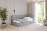 ALTDECOR Jugendbett AVRY (Jugendbett mit Bettkasten und Lattenrost, Polsterbett...