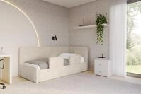 ALTDECOR Jugendbett NORY (Jugendbett mit Bettkasten und Lattenrost, Polsterbett...