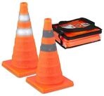 relaxdays Pylonen Faltbare Pylonen im 2er Set (2-tlg., 2er Set)