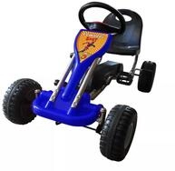 vidaXL Rutscherauto, Pedal-Gokart Blau