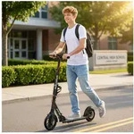 SPORTNOW Scooter H&ouml;henverstellbar & Klappbar, 0 km/h, (Cityroller, 1 tlg.,