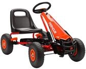 AIYAPLAY Go-Kart Tretauto mit Handbremse, verstellbarem Sitz, Pedalantrieb, f&uuml;r