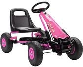 AIYAPLAY Go-Kart Tretauto mit Handbremse, verstellbarem Sitz, Pedalantrieb, f&uuml;r