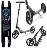 HyperMotion Scooter Klappbarer City Roller mit Sto&szlig;d&auml;mpfer &ndash; F&uuml;r Kinder und