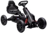 HOMCOM Go-Kart Tretauto, Tretfahrzeug mit Handbremse, verstellbarem Sitz, f&uuml;r