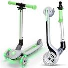 Apollo Dreiradscooter Whizzie LED, Kinderroller, klappbarer Dreirad Scooter,