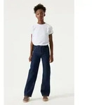 Garcia Schlagjeans Ilvy for Girls, mit weitem Bein blau 128