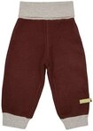 loud + proud Outdoorhose aus Biowolle Biowolle, GOTS braun 62/68