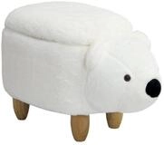 SVITA Sitzhocker ANIMAL STORAGE, Tierhocker mit Stauraum, Teddybezug, viele...