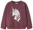 Name It Sweatshirt NMFVENUS LS NREG SWEAT BRU Baumwolle, regular fit