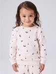 Name It Sweatshirt NMFVALBA &ndash; Sweater mit Herzchen-Alloverdruck und...