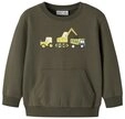 Name It Sweatshirt NMMVUGO LS NREG SWEAT BRU Baumwolle mit Stretch,...
