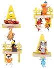 Boarti Wandregal Regal 4er Set B. 25 x T. 19 x H. 22 cm, Kinderregal, h&auml;ngend...