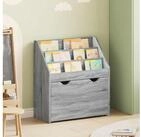 vidaXL Kinderregal 60 x 29,5 x 69 cm Kinderregal Graues Sonoma 60x29,5x69 cm