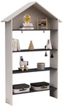 VCM Standregal Italu B&uuml;cherregal B. 1030 x T. 23 x H. 160 cm, 4 F&auml;cher f&uuml;r...