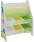 en.casa Kinderregal, &raquo;Ponteceso&laquo; Dinosaurier-Motiv 74 x 62 x 26,5 cm