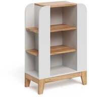 VitaliSpa&reg; B&uuml;cherregal Malia, Wei&szlig;/Artisan, 60 x 88 cm mit 9 f&auml;chern, 1-tlg.
