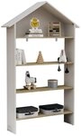 VCM Standregal Italu B&uuml;cherregal B. 1030 x T. 23 x H. 160 cm, 4 F&auml;cher f&uuml;r...