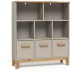 VitaliSpa&reg; B&uuml;cherregal Malia, Cashmere/Artisan, 98.4 x 113.4 cm, 1-tlg.