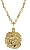 trendor Kette mit Anh&auml;nger 75905-03, Sternzeichen f&uuml;r Kinder Fische Gold 333 +