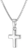 trendor Kreuzkette 15589, Kinder mit Kreuz-Anh&auml;nger 925 Silber