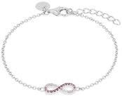TOM TAILOR Armband Schmuck Geschenk Silber 925 Infinity Unendlichkeitsschleife,...