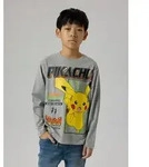 Name It Langarmshirt NKMSYX POKEMON LS NREG TOP BOX NOOS SKY Baumwollmischung,