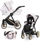 KUNERT Kombi-Kinderwagen Ivento Premium 2in1 Kinderwagen mit Goldrahmen,...
