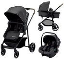 Bebeconfort Kinder-Buggy Bebeconfort Haze Trio Lux, Baby Kinderwagen 3 in 1 mit