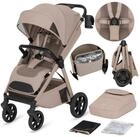 lionelo Kinder-Buggy BETT, (Set), Dri-Seat/ThermBag/inGrip/Click&Ride/XXL-Verdeck