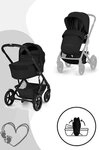 Cybex Kombi-Kinderwagen Talos S Lux Buggy mit faltbarer Babywanne