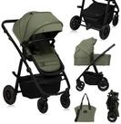 lionelo Kombi-Kinderwagen AMBER PLUS 2IN1, (Set 2in1 oder 3in1), 2-in-1-System /