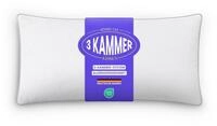 Bestlivings 3-Kammer-Kopfkissen mit Au&szlig;ensteg "Entenfedern" 40x80/80x80cm,...
