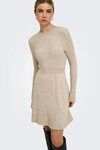 ONLY Strickkleid ONLFIA LS FIT FLARE ONEC DRESS CS KNT Viskosemischung, normal