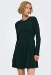 ONLY Strickkleid ONLFIA LS CABLE DRESS KNT Viskosemischung, regular fit