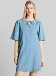 TOM TAILOR Denim Minikleid Kleider & Jumpsuits Mini-Jeanskleid mit Eingriffstaschen